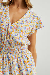 TARA DRESS - PAPAYA FLOWERS| Rails discount