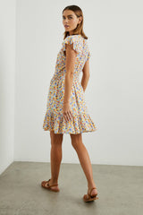 TARA DRESS - PAPAYA FLOWERS| Rails discount