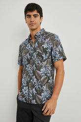 CARSON SHIRT - JUNGLE GARDEN MIDNIGHT| Rails sale