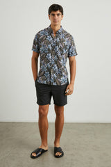 CARSON SHIRT - JUNGLE GARDEN MIDNIGHT| Rails sale
