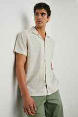AMALFI SHIRT - PAINTED TILE KHAKI| Rails US