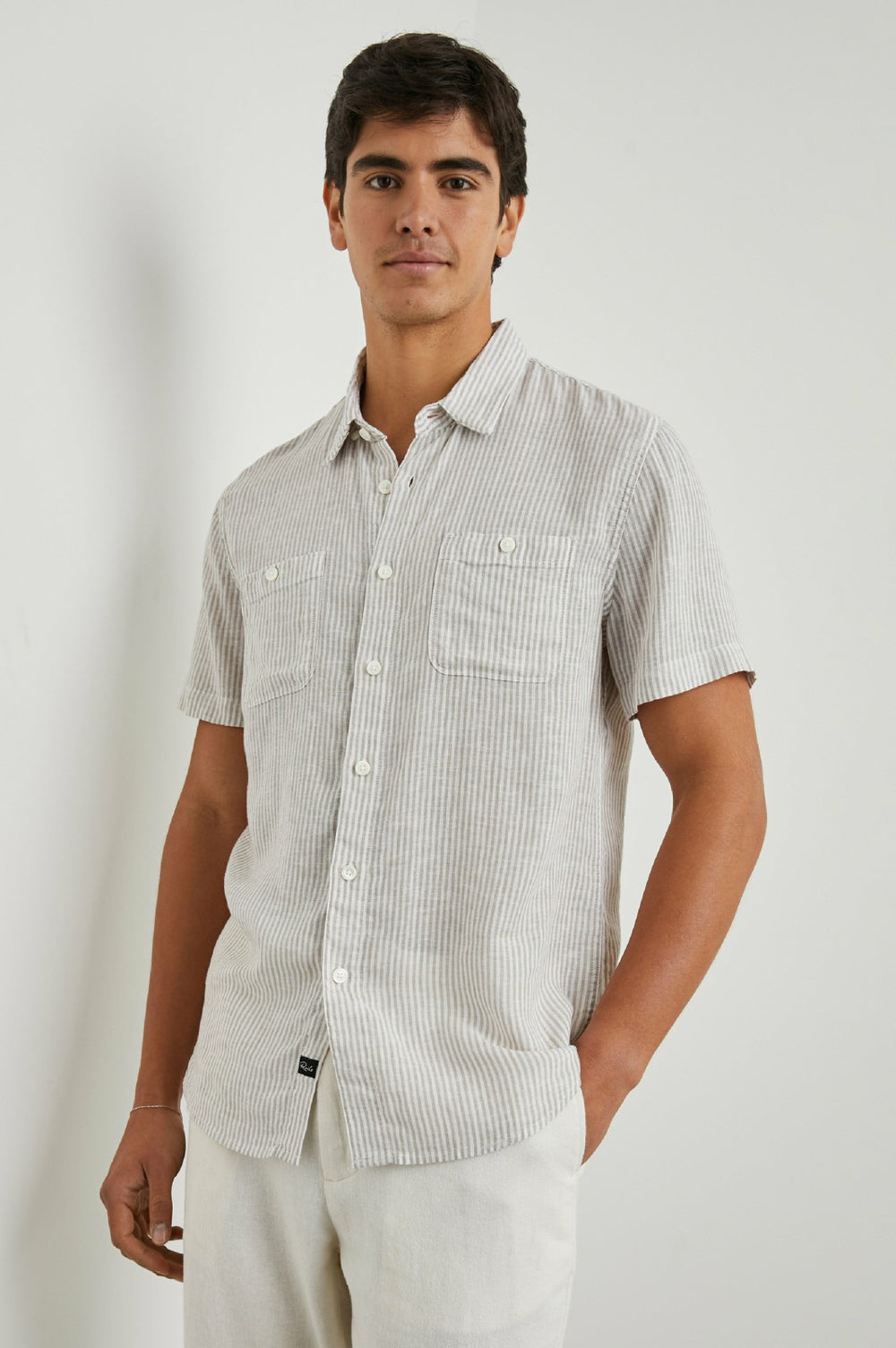 WALKER SHIRT - GHURKA WHITE RAILROAD| Rails near me