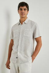 WALKER SHIRT - GHURKA WHITE RAILROAD| Rails near me