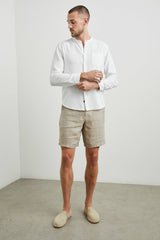 ANTOINE SHIRT - ANTIQUE WHITE| Rails US