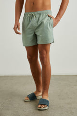 LA BREA SWIM SHORT - TEA LEAF| Rails for sale