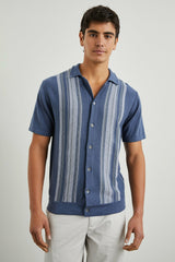 SILAS SHIRT - MARRAKESH BLUE MULTI| Rails discount