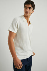 ETANNE POLO SHIRT - ECRU| Rails sale