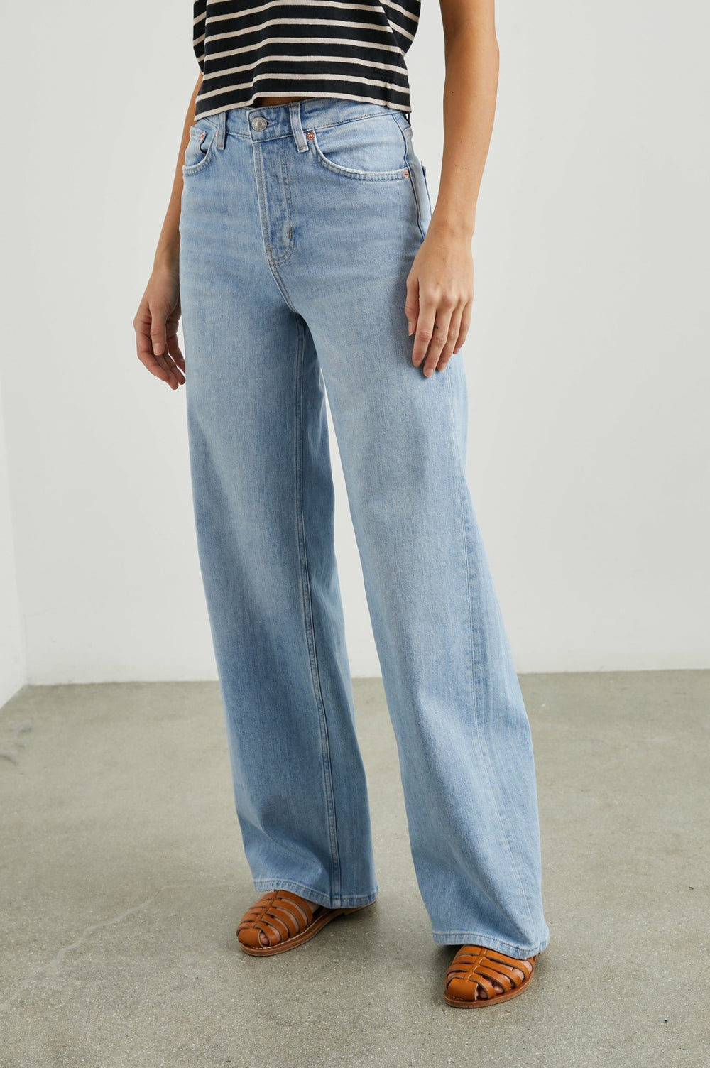GETTY WIDE LEG - BLUE MIST| Rails for sale