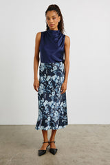 ANYA SKIRT - INDIGO BLOSSOMS| Rails near me