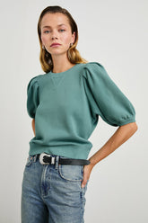 CAMY SWEATSHIRT - STONE BLUE| Rails discount