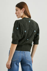 ISLA CARDIGAN - FOREST DAISIES| Rails sale