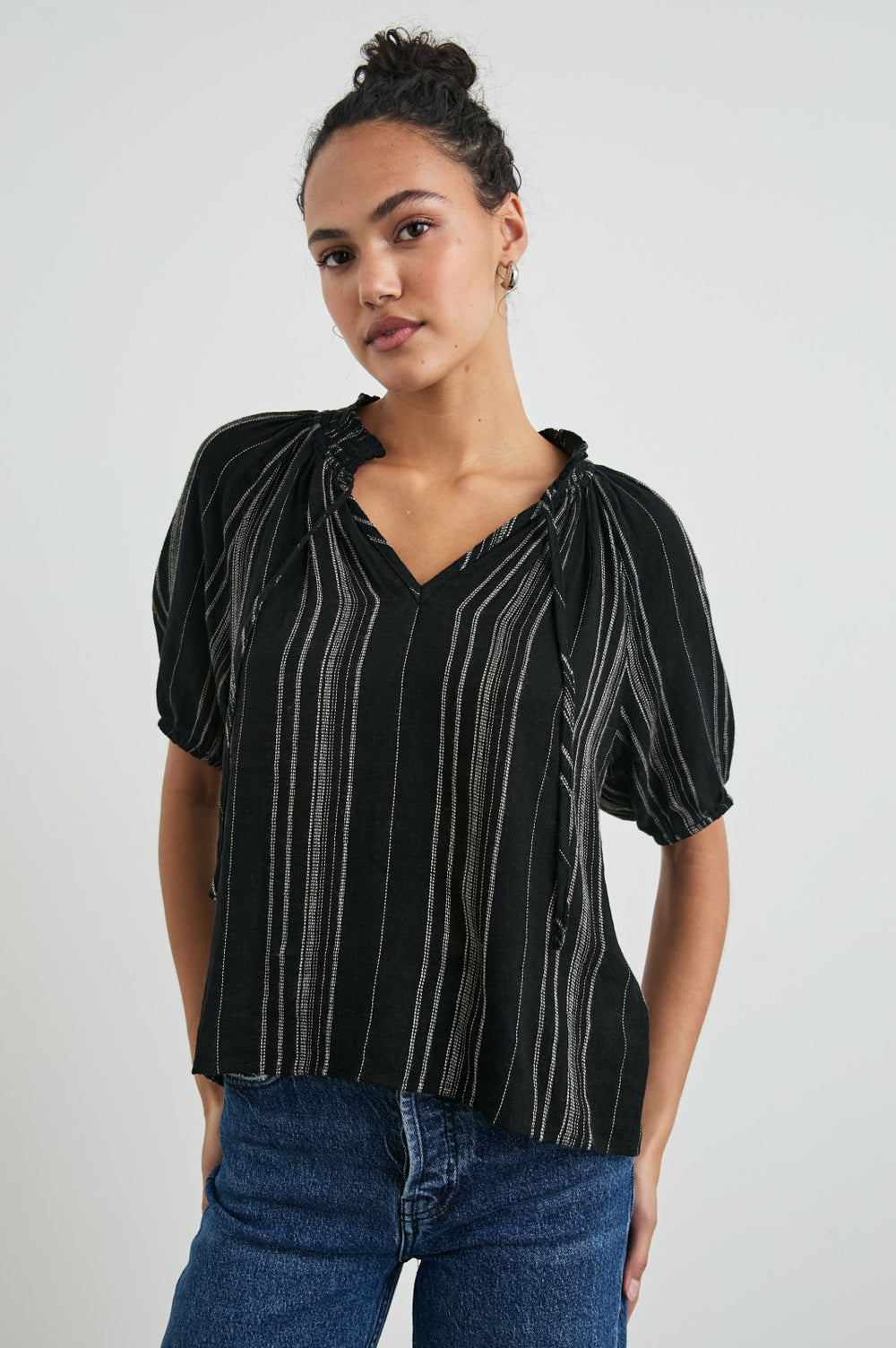 JULIETA TOP - BALBOA STRIPE| Rails discount