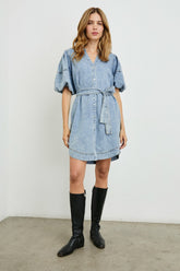 KINGSLEY DRESS - FADED INDIGO| Rails outlet