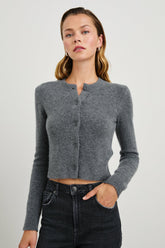 MATILDA CARDIGAN - CHARCOAL| Rails discount
