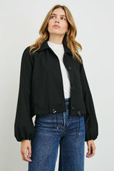 NORTH JACKET - BLACK TWILL| Rails online