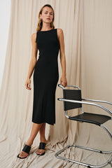 ALORA DRESS - BLACK| Rails online