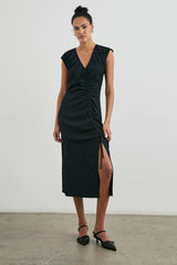 AUREN DRESS - BLACK JACQUARD| Rails for sale