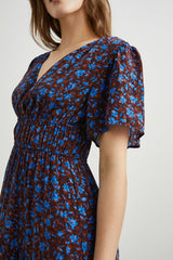 ADELAIDE DRESS - RUSSET CAMELLIA| Rails outlet
