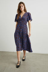 ADELAIDE DRESS - RUSSET CAMELLIA| Rails outlet