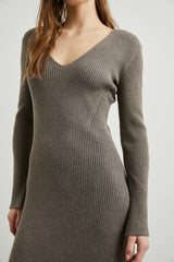 ARLETTE DRESS - HAZELNUT| Rails sale