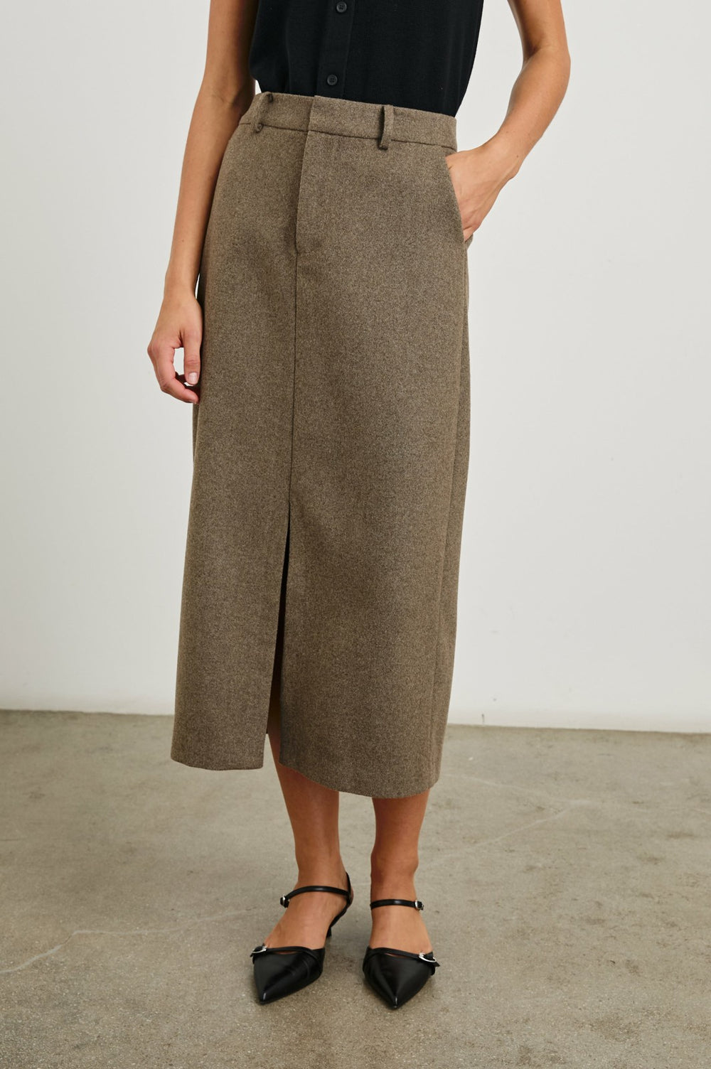 CAROLINA SKIRT - HAZELNUT| Rails outlet