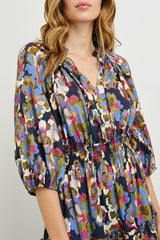 CATERINE DRESS - NAVY WILDFLOWER| Rails sale