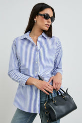 ELSA SHIRT - MARINER WHITE STRIPE| Rails near me
