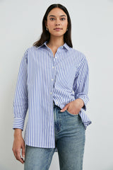 ELSA SHIRT - MARINER WHITE STRIPE| Rails near me