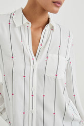 KATHRYN SHIRT - STRIPED HEARTS| Rails online