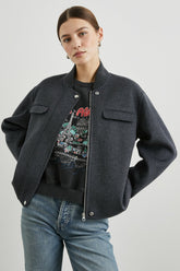 KINSLEY JACKET- CHARCOAL| Rails outlet