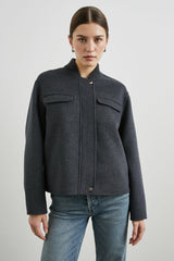 KINSLEY JACKET- CHARCOAL| Rails outlet