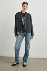 KINSLEY JACKET- CHARCOAL| Rails outlet