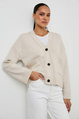 LINDI CARDIGAN - OATMEAL| Rails on sale