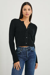 MATILDA CARDIGAN - BLACK| Rails outlet
