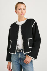 MELANIE JACKET - BLACK| Rails US
