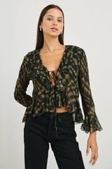 NICOLETTA TOP - CYPRESS| Rails on sale