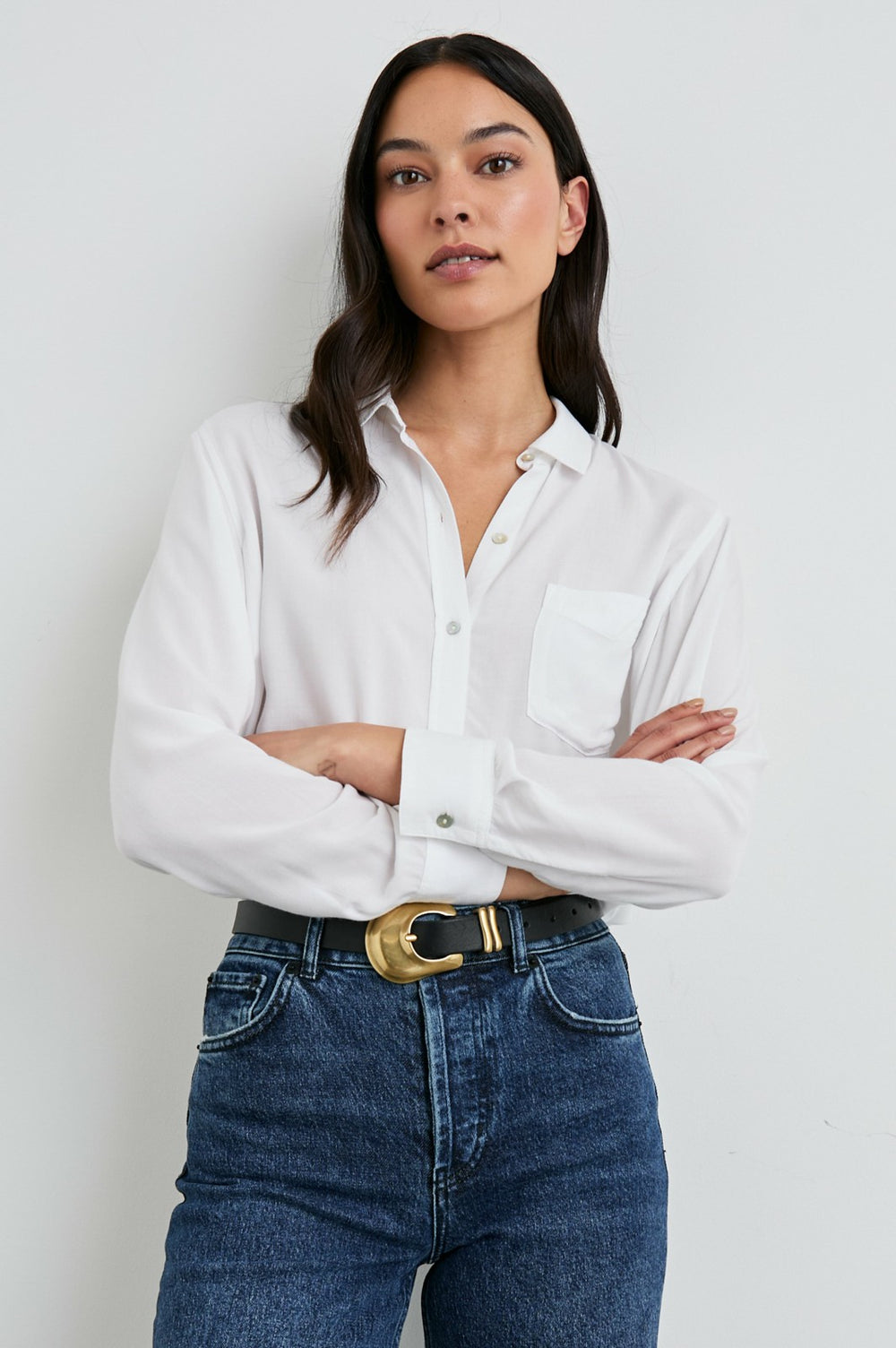 WREN SHIRT - WHITE| Rails online