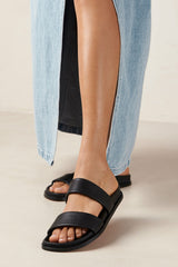 ALOHAS CALYPSO SANDAL - BLACK LEATHER| Rails for sale