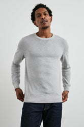 BURNS SWEATER - GREY HEATHER| Rails discount