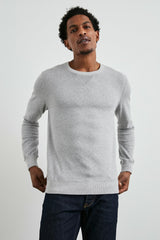 BURNS SWEATER - GREY HEATHER| Rails discount