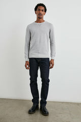 BURNS SWEATER - GREY HEATHER| Rails discount