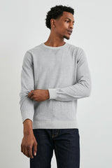 BURNS SWEATER - GREY HEATHER| Rails discount