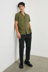 DAVIS SHIRT - TRUE OLIVE| Rails on sale