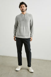 MATADOR HOODIE - GREY HEATHER| Rails discount