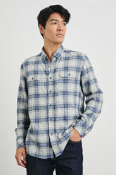 POWELL SHIRT - PAPER IRIS| Rails online
