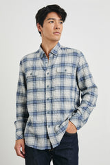 POWELL SHIRT - PAPER IRIS| Rails online
