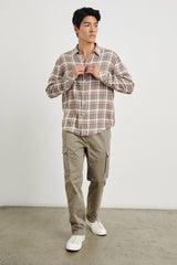 LENNOX SHIRT - CHINCHILLA CURRANT| Rails discount