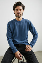 RHEESE LONG SLEEVE TEE - STEEL| Rails on sale