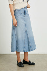 DEL REY SKIRT - ORIGINAL BLUE| Rails on sale