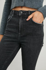 SUNSET CROP SLIM FARE - BLACK PEARL| Rails near me
